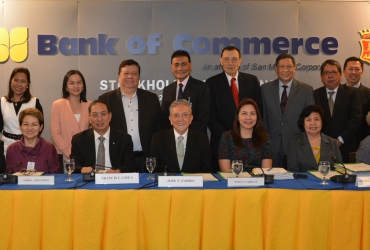 Bank of Commerce Special Stockholders’ Meeting