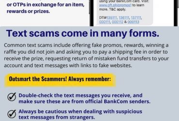 Beware of Text Scam