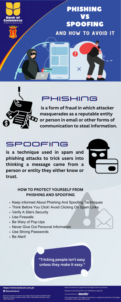 Phishing vs Spoofing and How to Avoid It