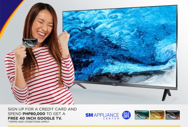 Your entertainment upgrade: Apply for a BankCom Credit Card and Get a Free 40″ Google TV!