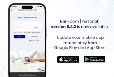 Download the New Version of BankCom [Personal] now!