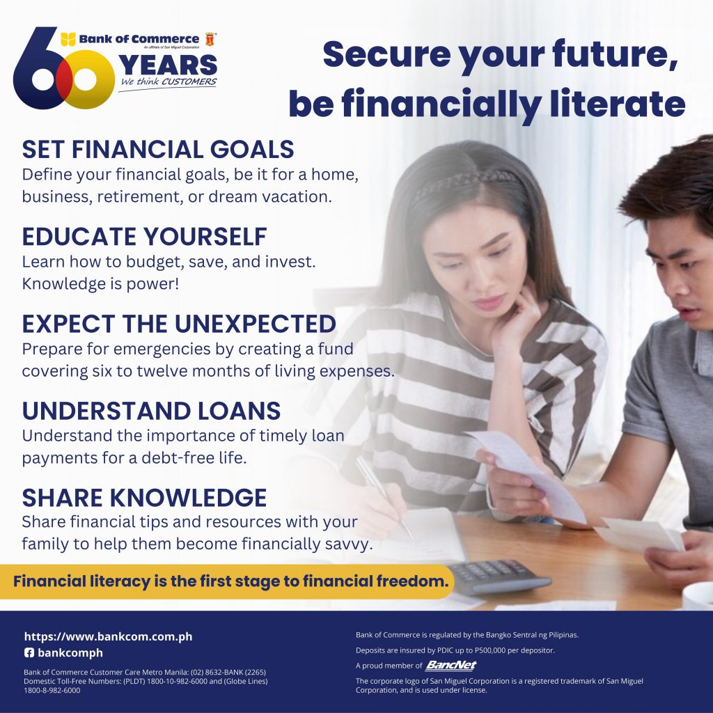 Consumer Protection Bulletin 2023-30: Secure Your Future, Be Financially Literate