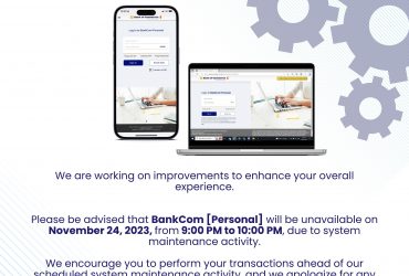 CLIENT ADVISORY: SYSTEM MAINTENANCE ACTIVITY – NOV. 24, 2023