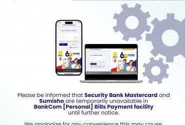 CLIENT ADVISORY: BANKCOM [PERSONAL] BILLS PAYMENT