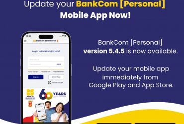 Download the New Version of BankCom [Personal] now!