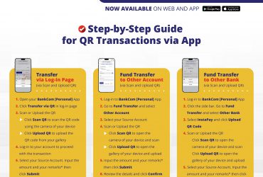 QR Ph via BankCom [Personal]: How to Navigate via App