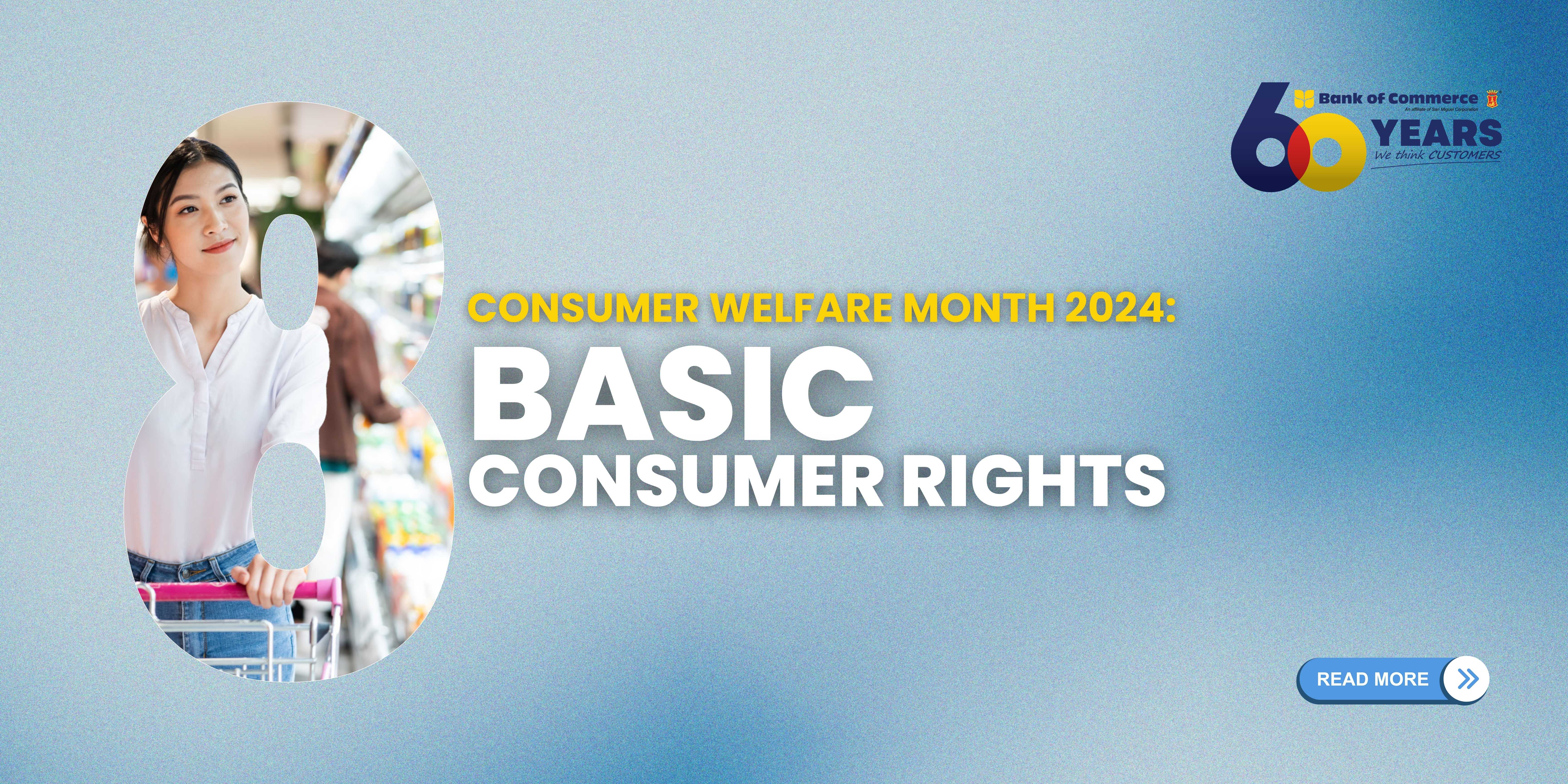 Consumer Welfare Month 2024: 8 Basic Consumer Rights