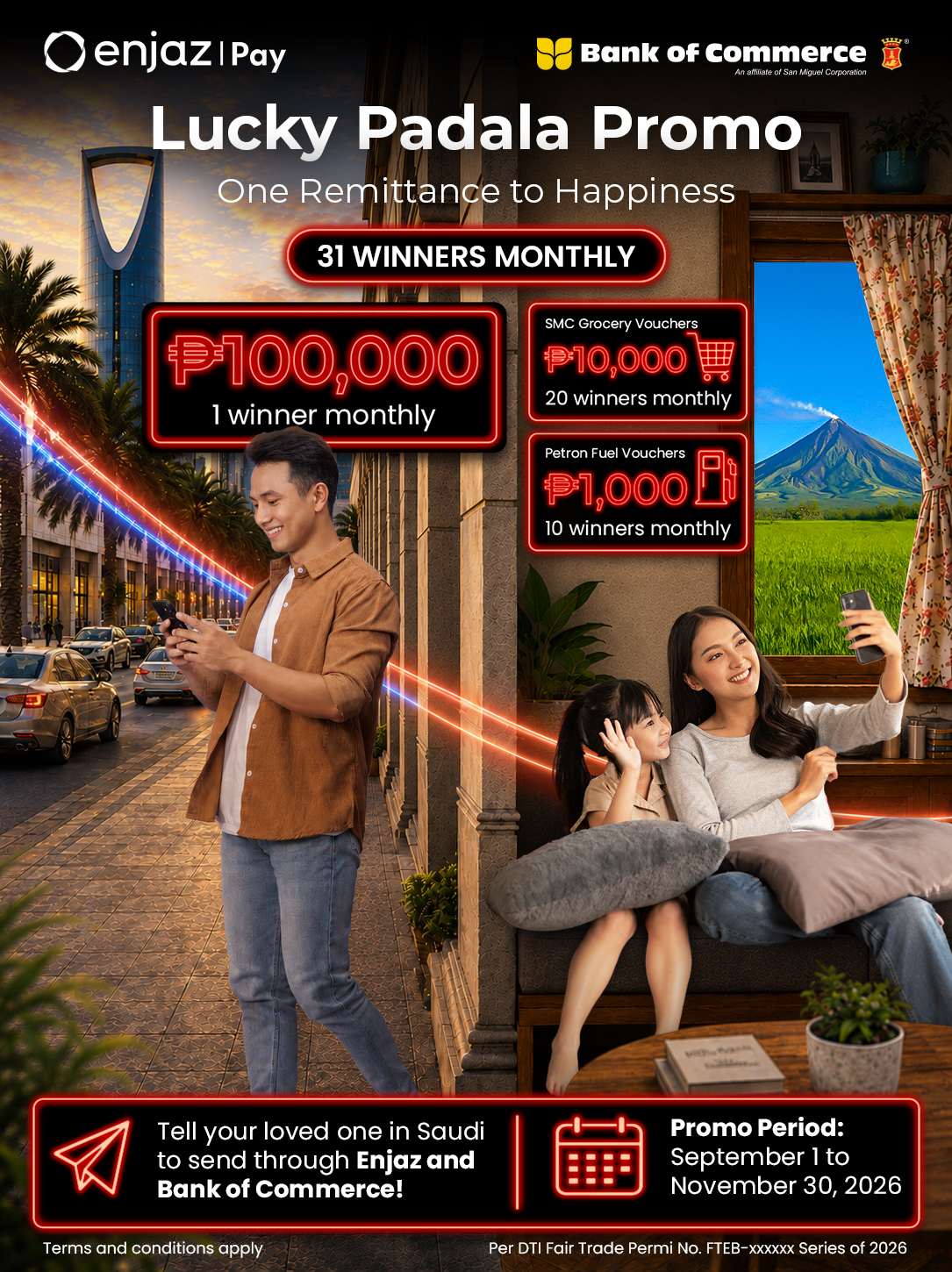 Lucky Padala Promotion